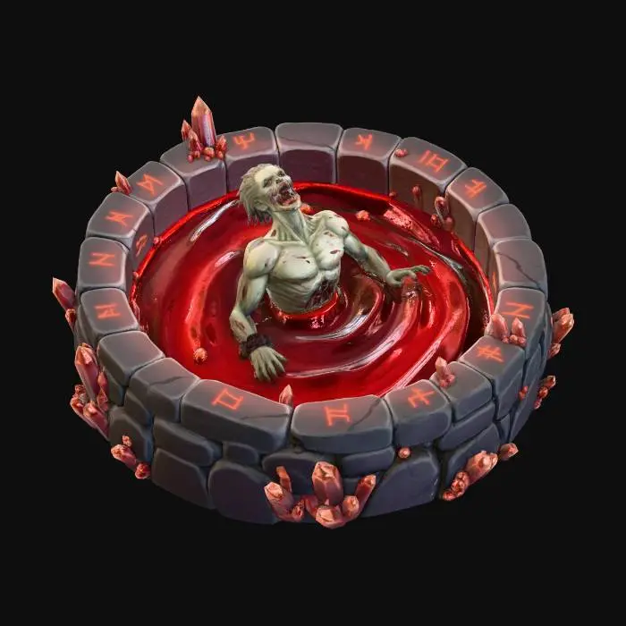 3D model for Baptism of Undeath