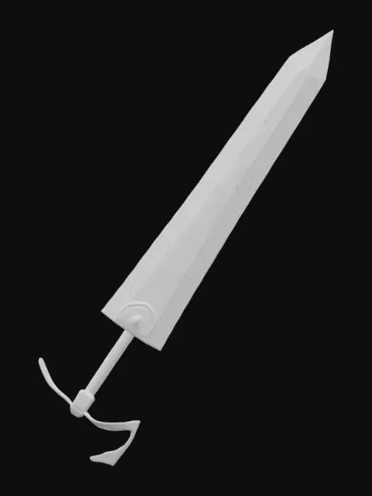 3D model for Buster Sword
