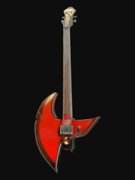 3D model for Axe Bass