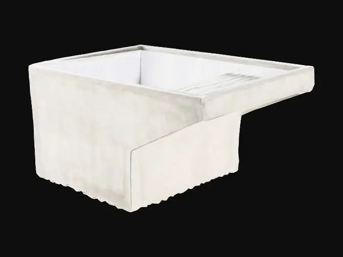 3D model for Concrete Utility Sink