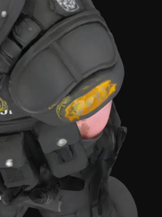 3D model for riot enforcer pig