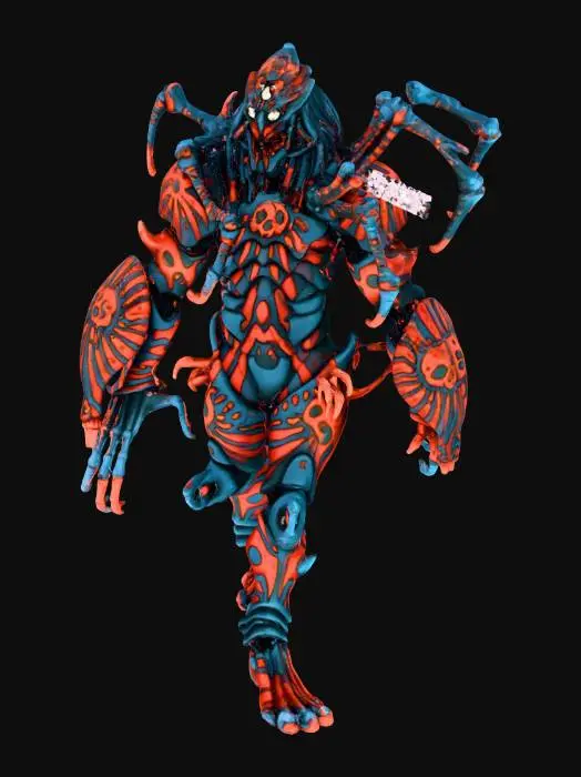 3D model for Arachnid Overlord
