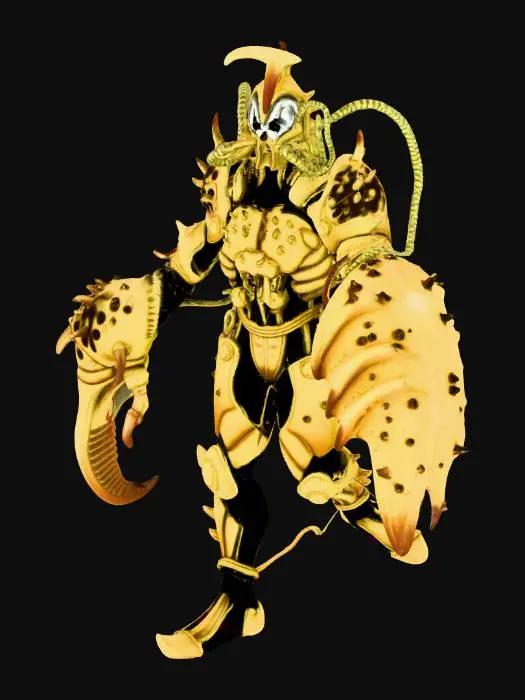 3D model for Scorpion Warrior Armor
