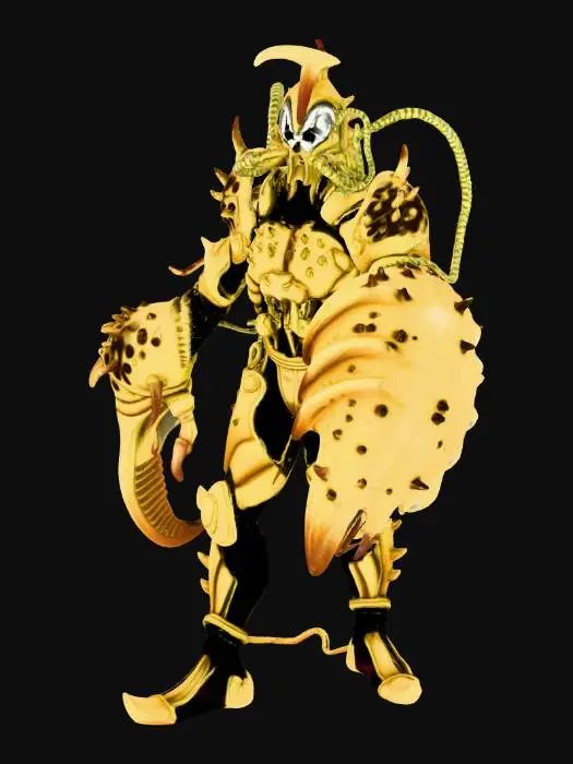 3D model for Scorpion Warrior Armor