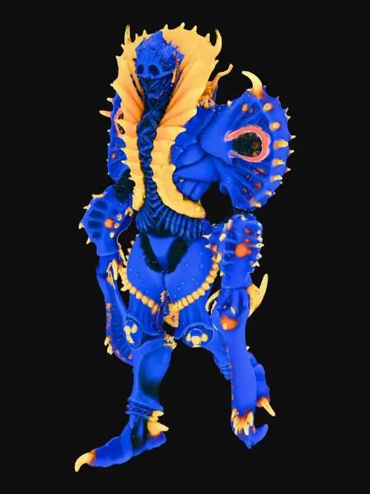 3D model for Alien Warrior Armor