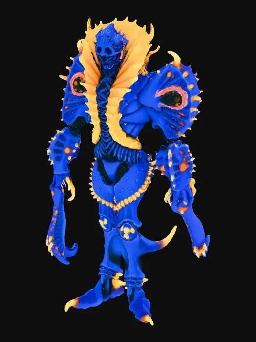 3D model for Alien Warrior Armor