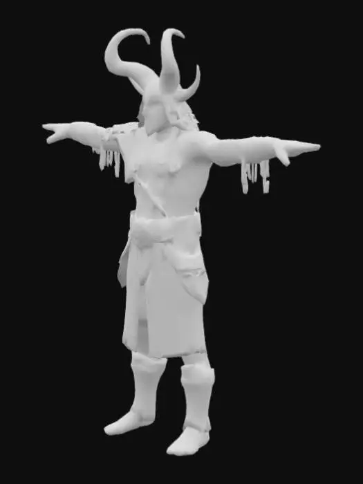 3D model for fai un personaggio della saga assasin creed però ambientato nei periodi nuragici senza armi fallo in t pose
