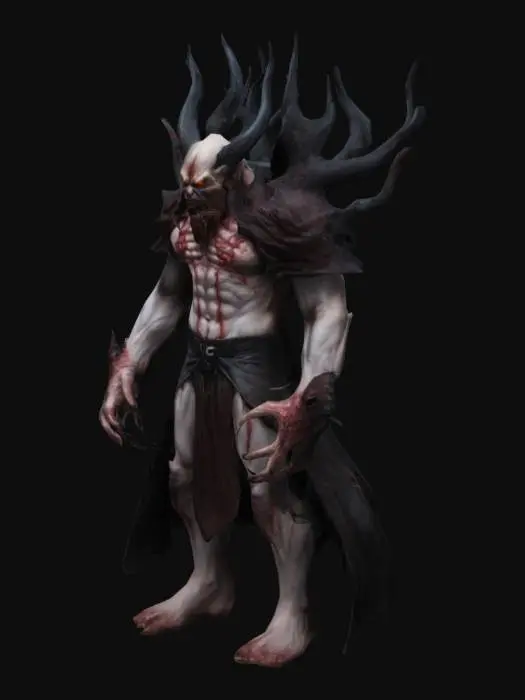 3D model for wrath evil