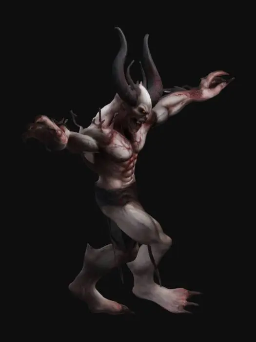 3D model for wrath evil