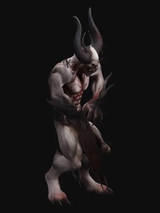 3D model for wrath evil