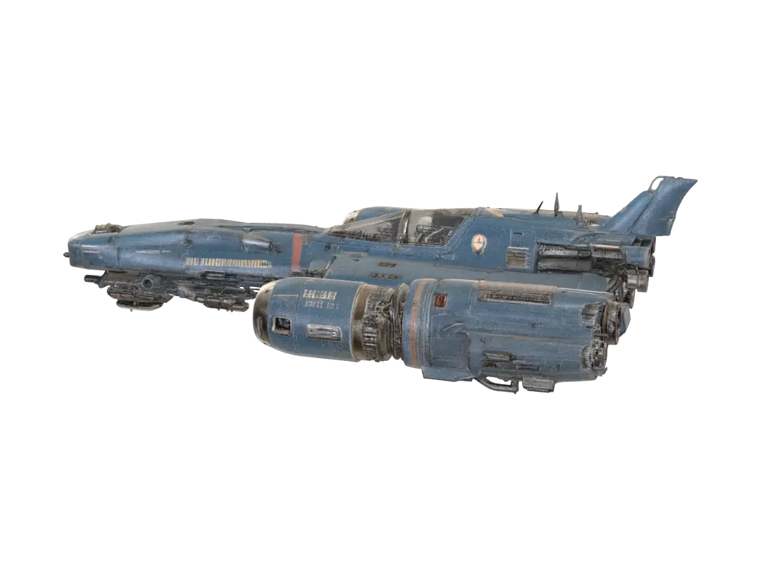 Dust Runner - Visor 3D model, vytvořený pomocí AI