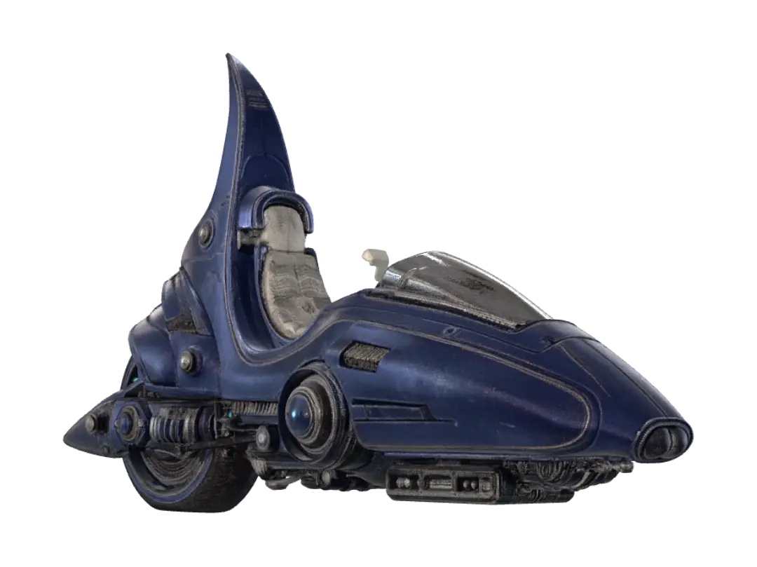 StreetJet Sonic - Track 3D model, vytvořený pomocí AI