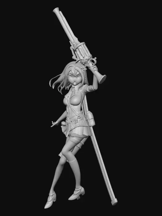 3D model for Giant Revolver Blade