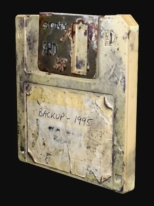 3D model for Backup Floppy Disk