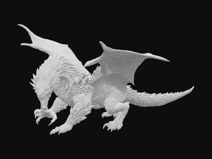 3D model for Inferno Dragon Majesty