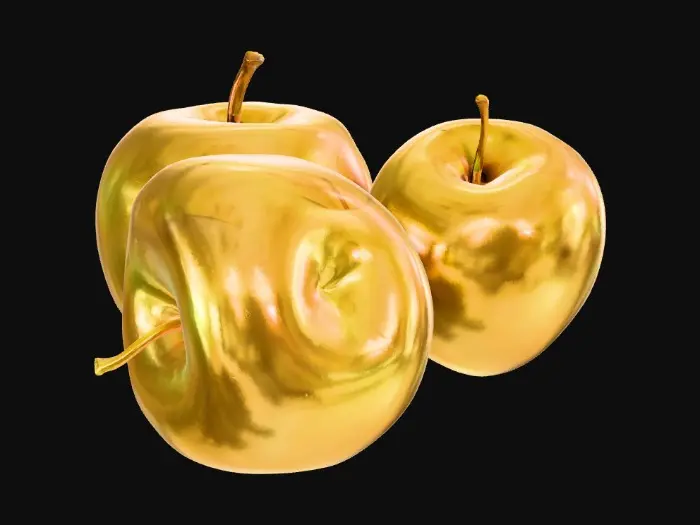 3D model for Golden Trio