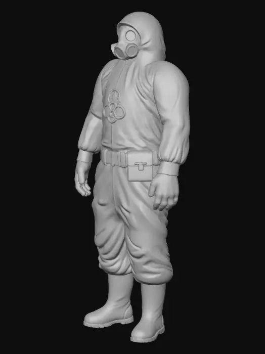 3D model for Biohazard Suit
