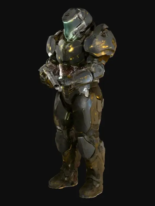 3D model for Armored Avenger