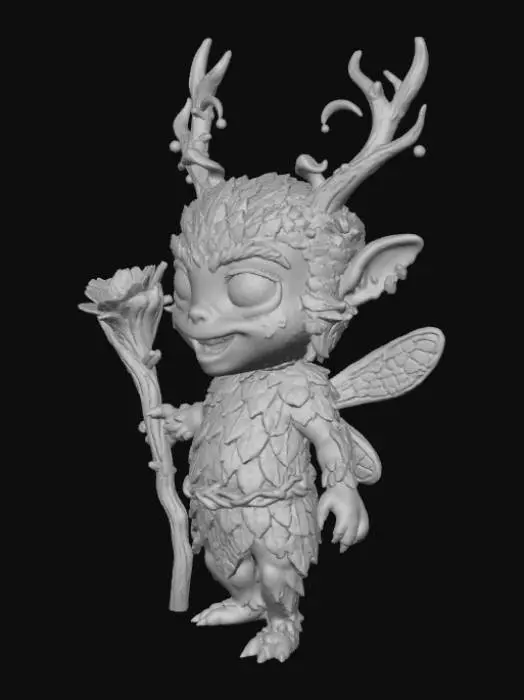 3D model for Forest Sprite