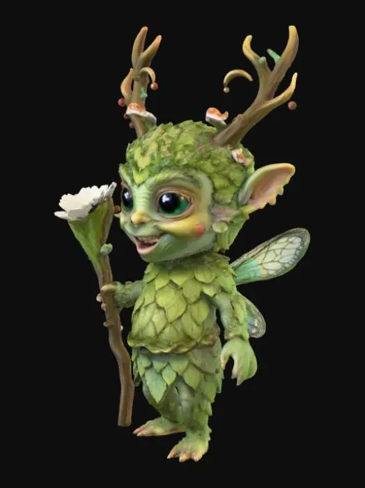 3D model for Forest Sprite