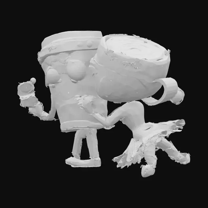 3D model for cappuchino love