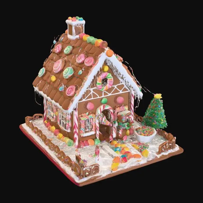 3D model for Gingerbread Wonderland