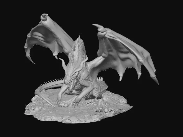3D model for Stonewing Dragon