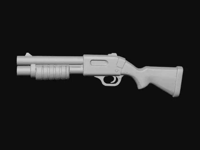 3D model for Shotgun Render, #Thanksgiving#