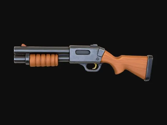 3D model for Shotgun Render, #Thanksgiving#