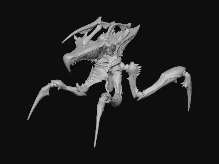 3D model for Crimson Claw Stalker