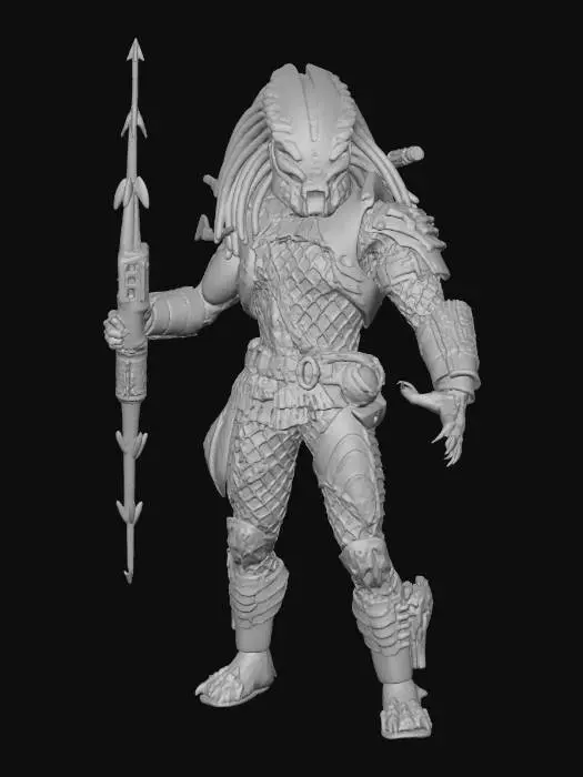 3D model for Guardian Predator Action Figure