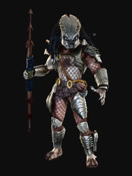 3D model for Guardian Predator Action Figure