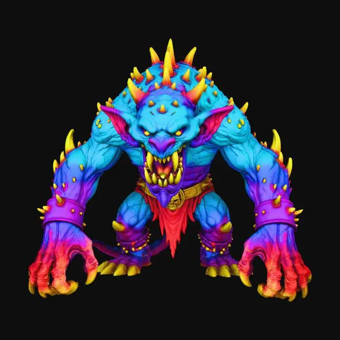 3D model for Spiked Behemoth