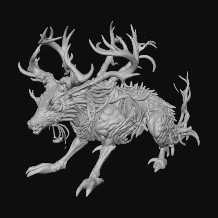 3D model for Elderwood Dragon