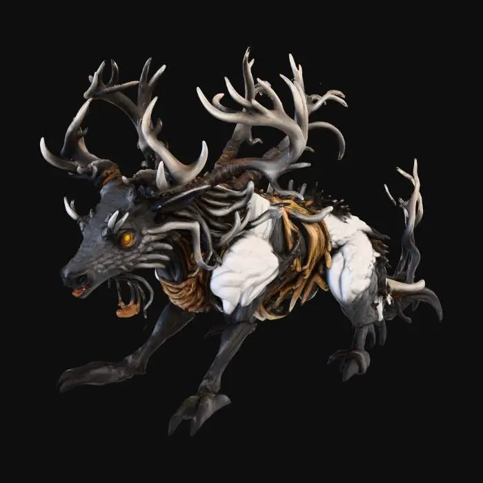 3D model for Elderwood Dragon