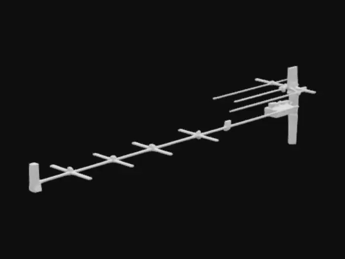 3D model for Yagi Antenna Design
