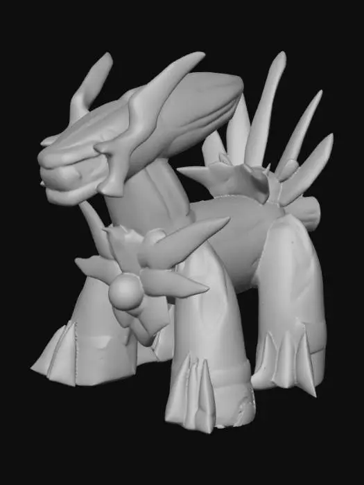 3D model for Cucumber Dialga (Pokemon)