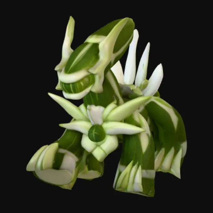 3D model for Cucumber Dialga (Pokemon)