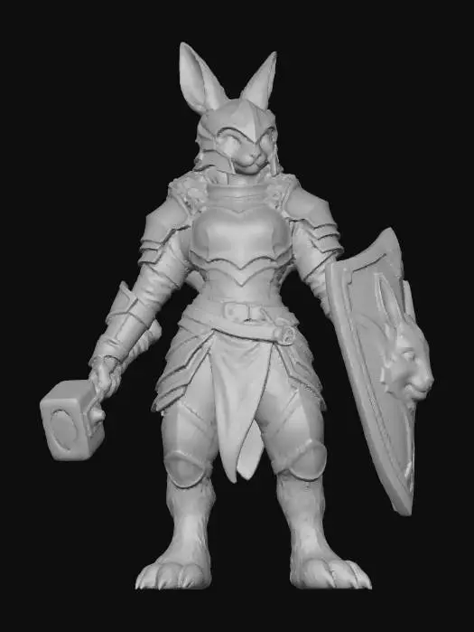3D model for Rachel Hopper Knight