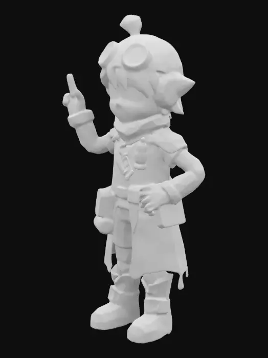 3D model for Legend of Zelda, T-pose, MineCraft, Animal Crossing, Anime, Sci-Fi, Medieval, Fantasy