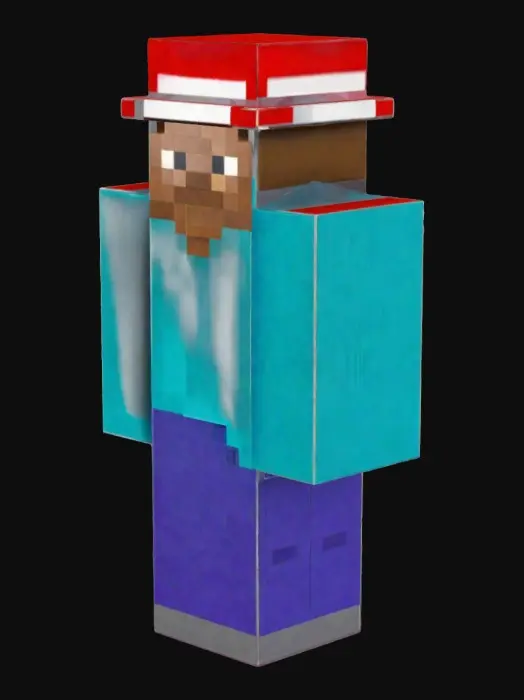 3D model for #ChristmasAdventure#, Santa Steve