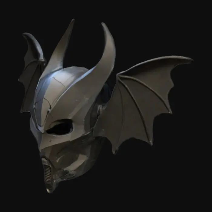 3D model for #ChronoForgeWeapon# a bat shaped helmet