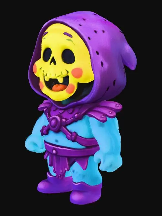 3D model for Skeletal Adventurer