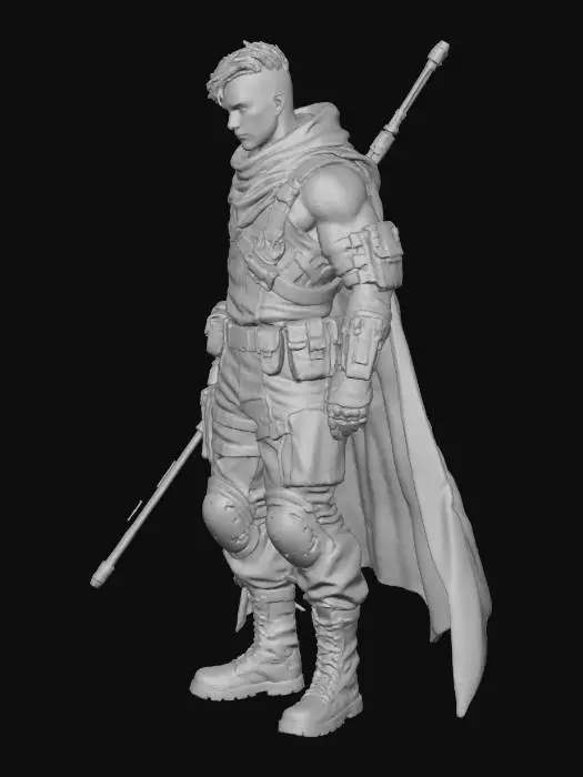 3D model for Kaelin Thorne