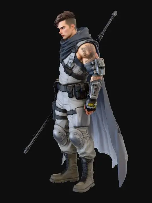 3D model for Kaelin Thorne