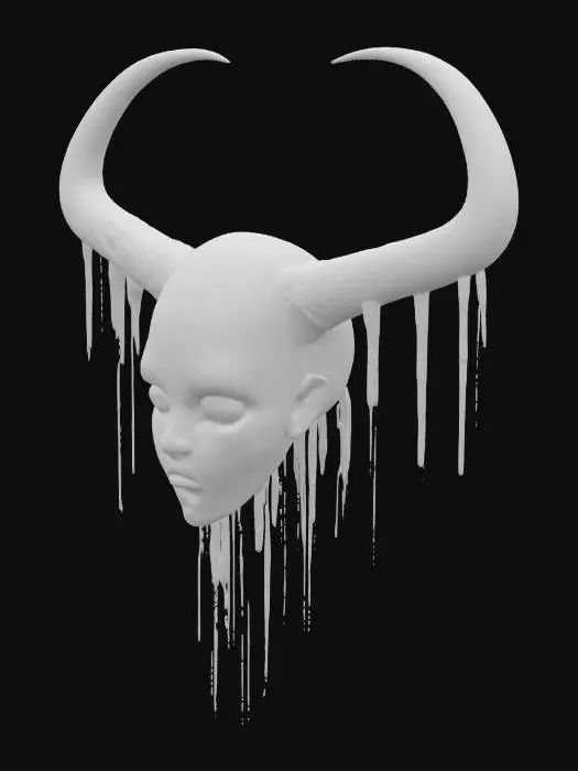 3D model for Neon Drip 呈現