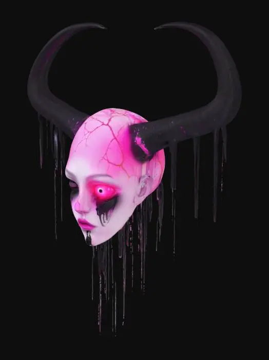 3D model for Neon Drip 呈現