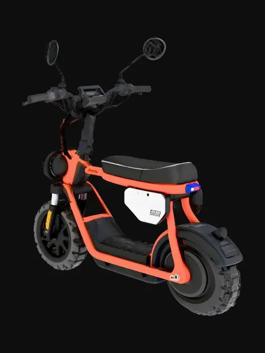 3D model for Electric Adventure Scooter