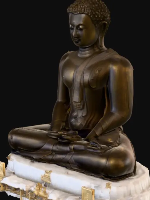 3D model for Serene Buddha Statue