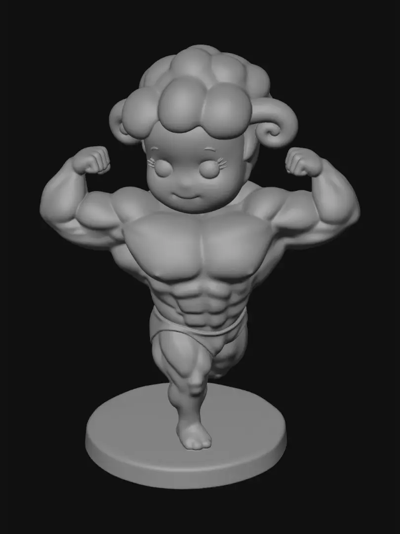 muscled
